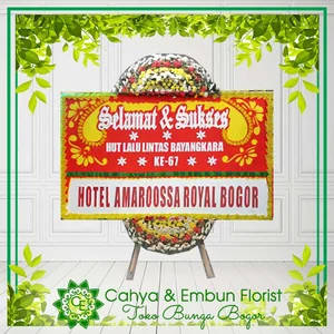 Bunga Papan Congrats 008 — Toko Bunga Bogor Cahya & Embun Florist