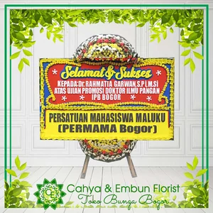 Bunga Papan Congrats 011 — Toko Bunga Bogor Cahya & Embun Florist