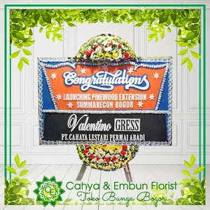 Bunga Papan Congrats 012 — Toko Bunga Bogor Cahya & Embun Florist